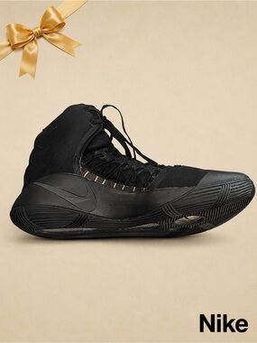 Nike Zoom Hyperdunk 2016 Black High Top Basketball Shoes Mens Size 13